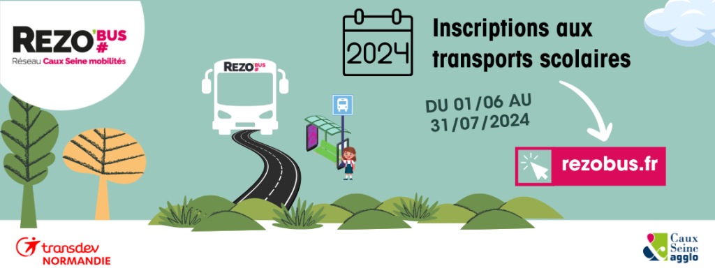 Inscriptions transports scolaires 2024-2025
